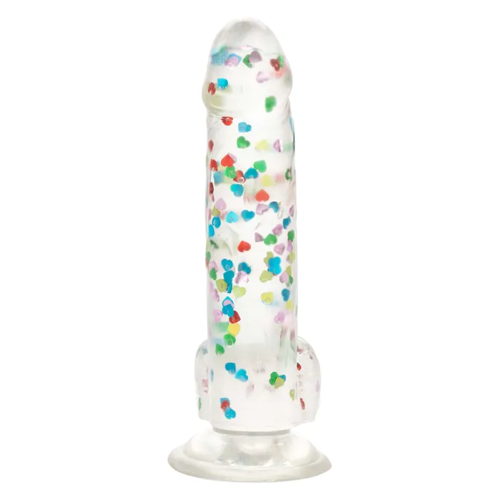 Female Sex Toys California Exotics California Exotics Naughty Bits I Love Dick Heart filled Dong Realistic Dildo with Balls 8 Clear Female Sex Toys California Exotics California Exotics Naughty Bits I Love Dick Heart filled Dong Realistic Dildo with Balls 8 Clear