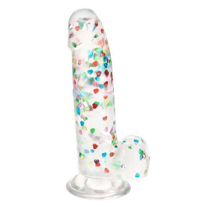 Female Sex Toys California Exotics California Exotics Naughty Bits I Love Dick Heart filled Dong Realistic Dildo with Balls 8 Clear Female Sex Toys California Exotics California Exotics Naughty Bits I Love Dick Heart filled Dong Realistic Dildo with Balls 8 Clear