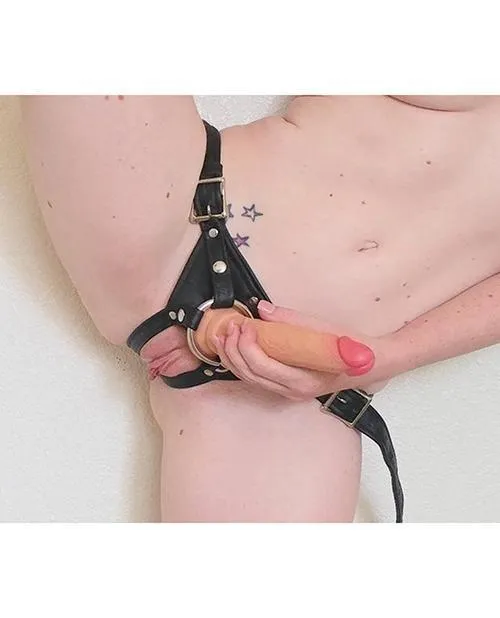 Female Sex Toys Ll Creations LLC Locked In Lust Crotch Rocket Strapon Black