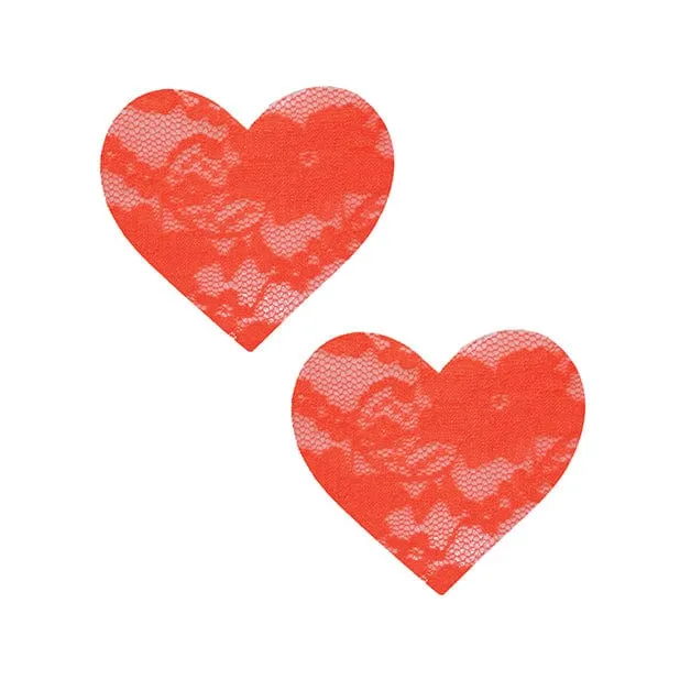 Female Sex Toys Neva Nude Neva Nude Neon Orange Creamsicle Lace UV I Heart U Pasties Nipple Covers OS Orange Female Sex Toys Neva Nude Neva Nude Neon Orange Creamsicle Lace UV I Heart U Pasties Nipple Covers OS Orange