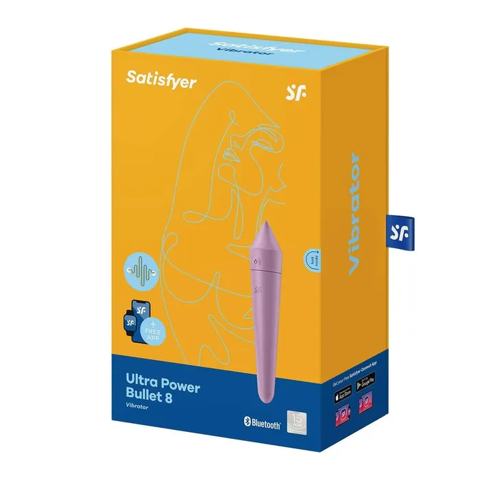 Female Sex Toys Satisfyer Satisfyer Ultra Power Bullet 8 Vibrator with Bluetooth and App Female Sex Toys Satisfyer Satisfyer Ultra Power Bullet 8 Vibrator with Bluetooth and App