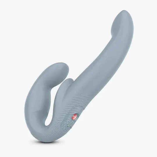 Fun Factory Fun Factory Share Vibe Pro Vibrating Double Dildo Cool Grey Female Sex Toys Fun Factory Fun Factory Share Vibe Pro Vibrating Double Dildo Cool Grey Female Sex Toys