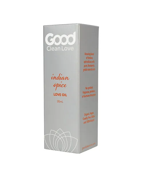 Good Clean Love Indian Spice Love Oil Ml Good Clean Love Vibrators