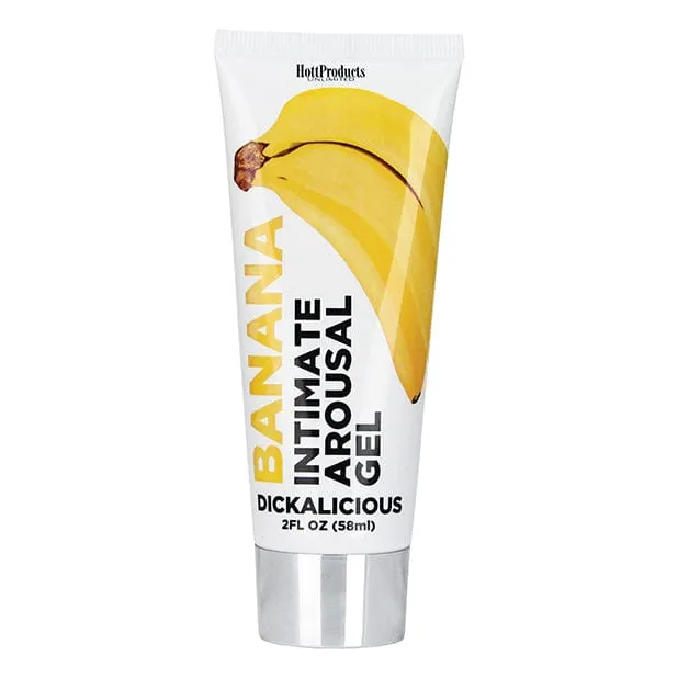 Hott Products Dickalicious Intimate Flavored Arousal Gel 2oz Banana Hott Products Enhancers Hott Products Dickalicious Intimate Flavored Arousal Gel 2oz Banana Hott Products Enhancers