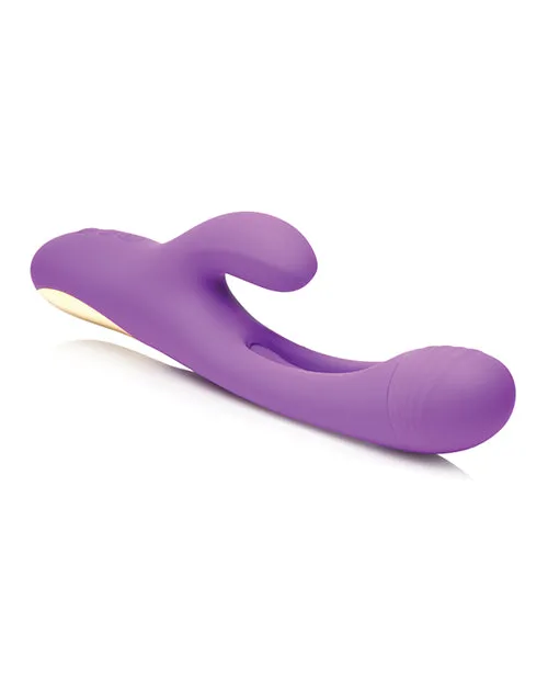 Inmi TriFlick Flicking Rabbit Vibrator Purple Xr LLC Vibrators