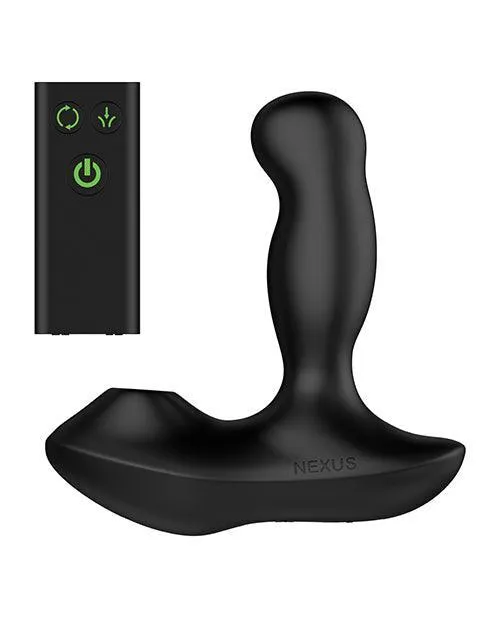 Libertybelle Marketing Anal Nexus Revo Air Rotating Prostate Massager Wsuction Black