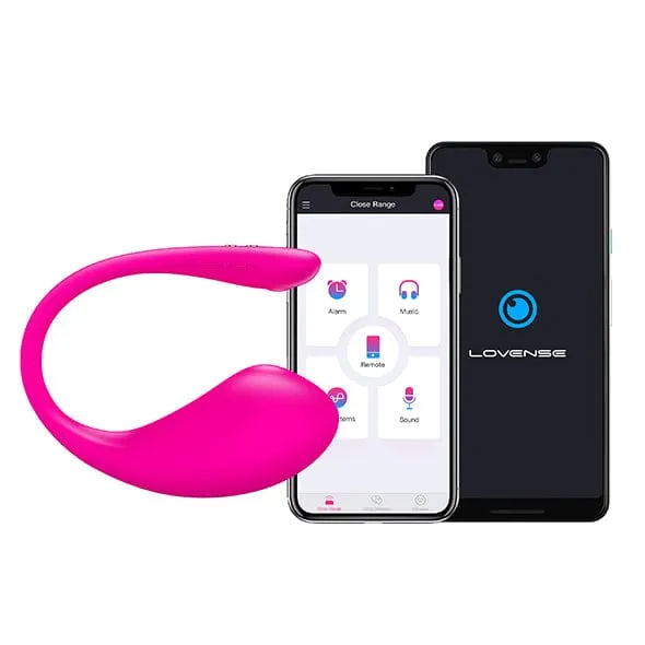 Lovense Vibrators Lovense Lush 3 AppControlled Bullet Egg Vibrator Pink