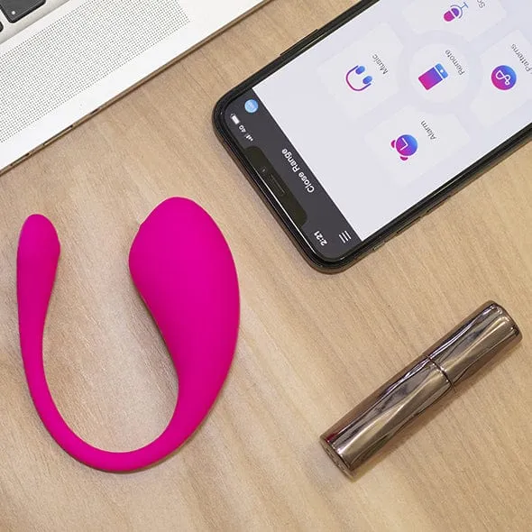 Lovense Vibrators Lovense Lush 3 AppControlled Bullet Egg Vibrator Pink