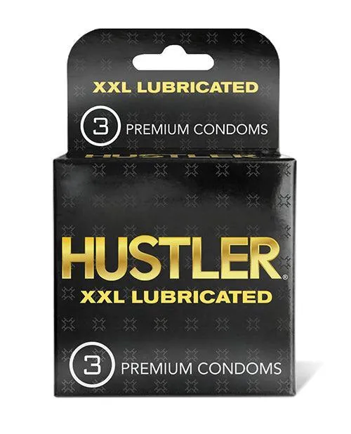 Male Sex Toys Lbc Products INC Hustler XXL Lubricated Premium Condoms Pack of 3 Male Sex Toys Lbc Products INC Hustler XXL Lubricated Premium Condoms Pack of 3