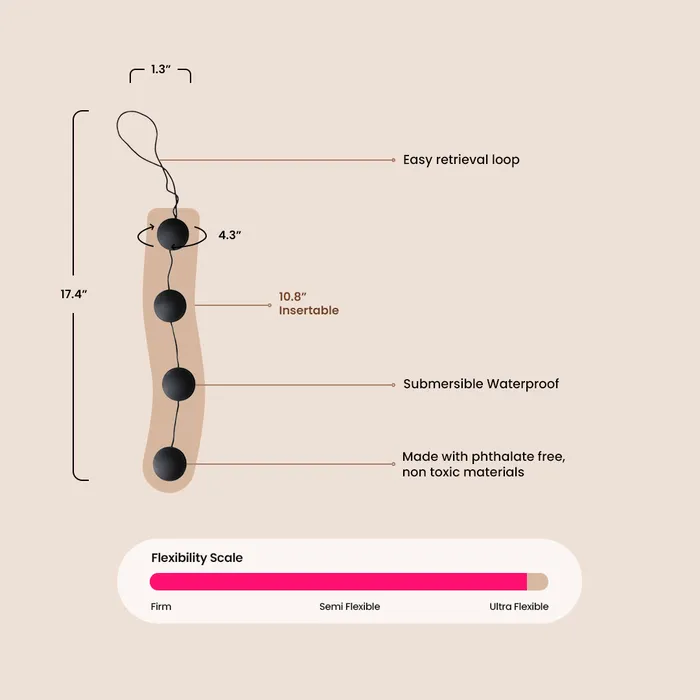 Male Sex Toys Pipedream Products Anal Fantasy Deluxe Vibro Balls weighted vibrating balls