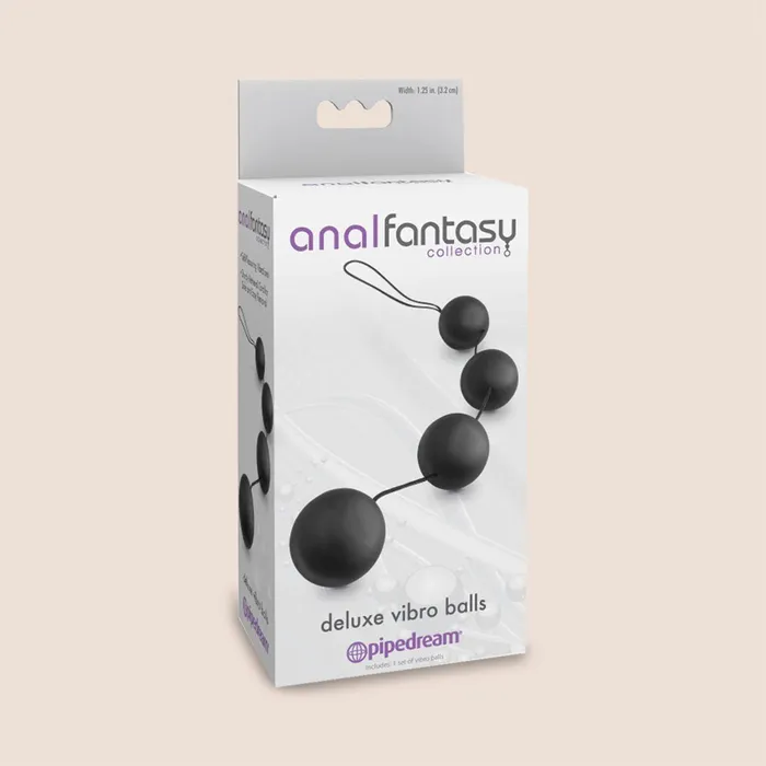 Male Sex Toys Pipedream Products Anal Fantasy Deluxe Vibro Balls weighted vibrating balls