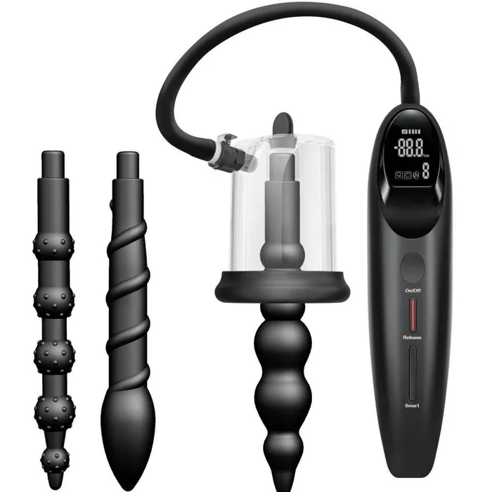 Male Sex Toys propinkup Male Electric Anal Prostate Massager Vacuum Stimulation Silicone Butt Plug Pump