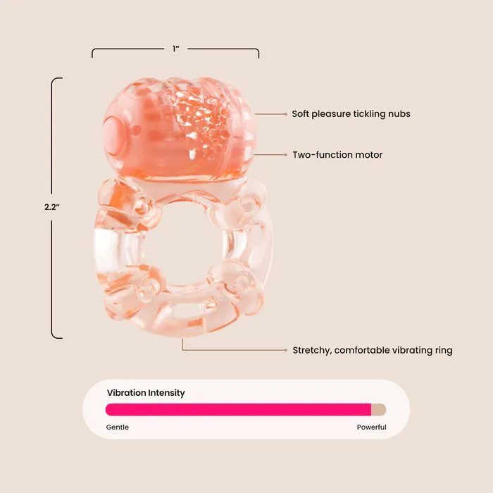 Male Sex Toys Screaming O Big O vibrating penis ring Bushman Products