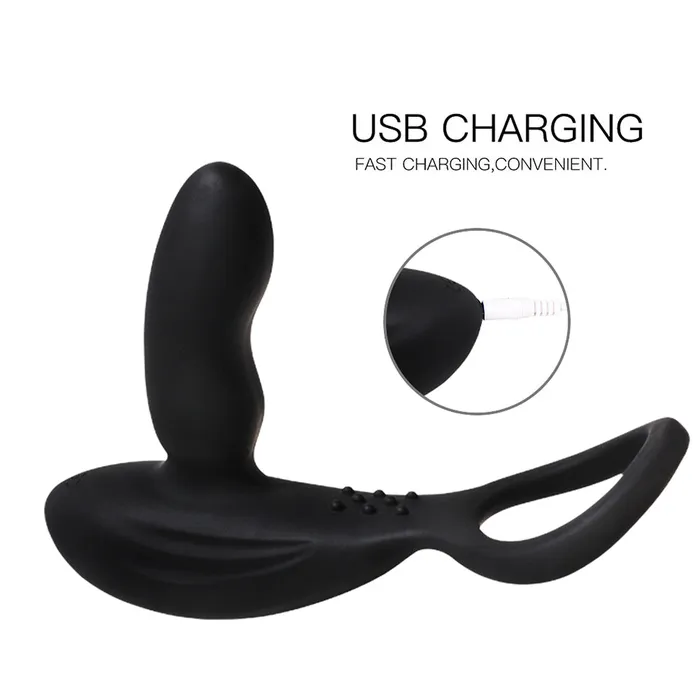 Male Sex Toys YOSPOSS 3in1 Remote Control 11 Stimulation Prostate Massager With Penis Ring