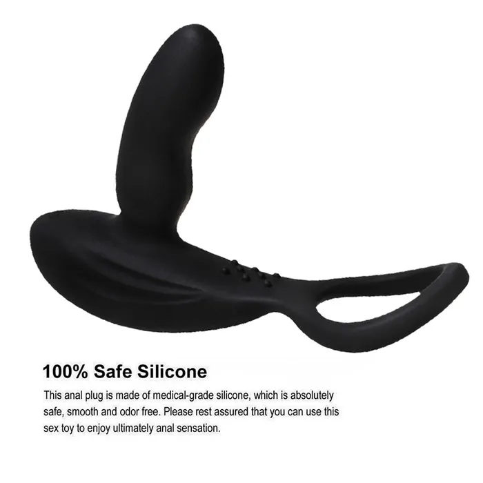 Male Sex Toys YOSPOSS 3in1 Remote Control 11 Stimulation Prostate Massager With Penis Ring