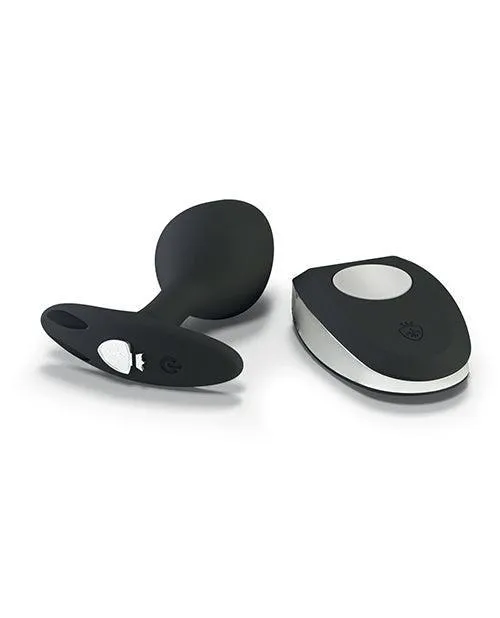 Mystim Gmbh Anal Mystim Rocking Force Silicone Buttplug Small Black Mystim Gmbh Anal Mystim Rocking Force Silicone Buttplug Small Black