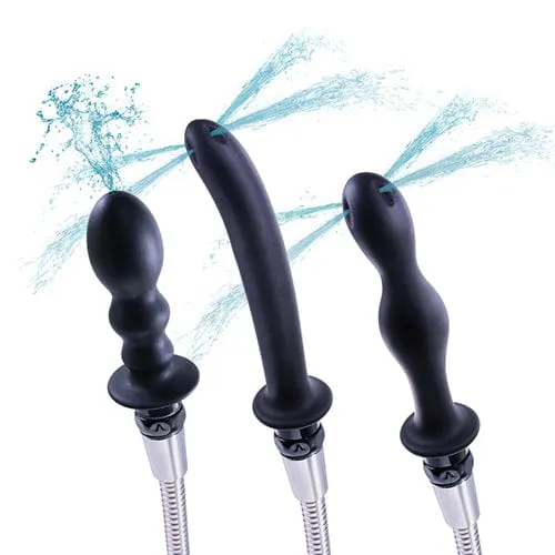 Nasstoys Nasstoys H2O Hydro Anal Douche Kit Black Anal