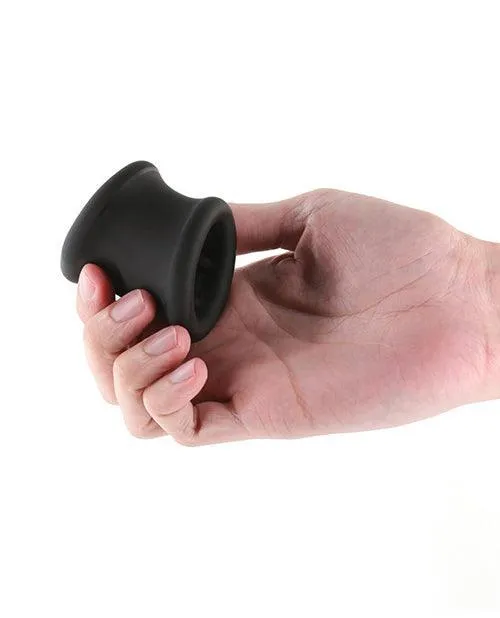 Ns Novelties INC Anal Renegade Suave Ball Stretcher Black Ns Novelties INC Anal Renegade Suave Ball Stretcher Black