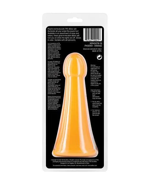 Ns Novelties INC Firefly Phoenix Glow in the Dark Dildo Orange Dildos Ns Novelties INC Firefly Phoenix Glow in the Dark Dildo Orange Dildos