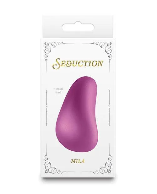 Ns Novelties INC Vibrators Seduction Mila Body Massager Metallic Rose