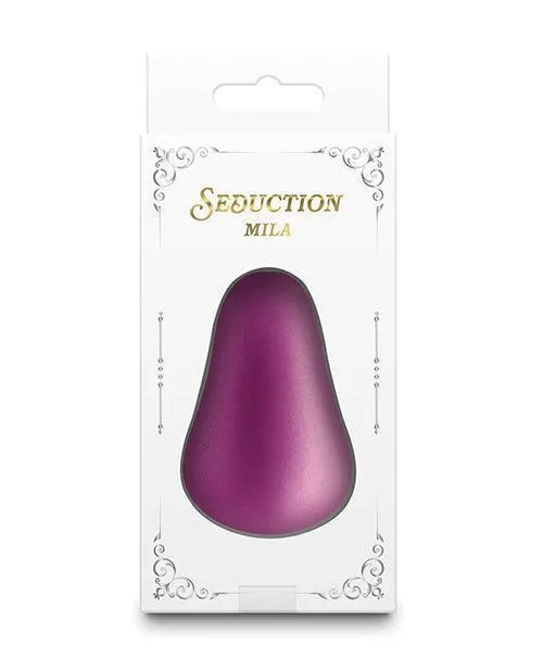 Ns Novelties INC Vibrators Seduction Mila Body Massager Metallic Rose