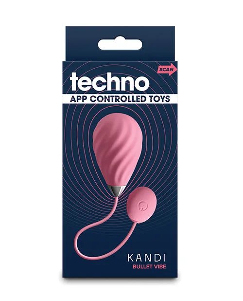 Ns Novelties INC Vibrators Techno Kandi App Controlled Kegel Pink