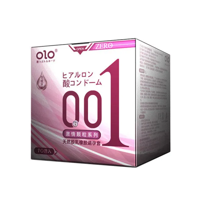 OLO Double Orgasm Condom Javtoys Dildos