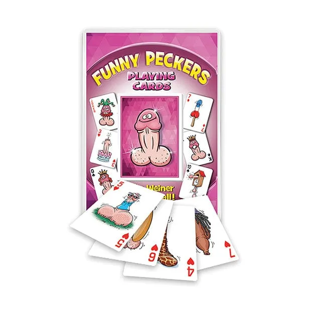 Ozze Creations Vibrators Ozze Creations Funny Peckers Playing Poker Cards