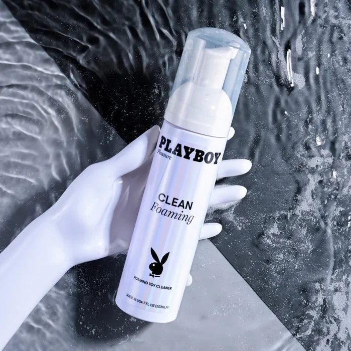 Playboy Clean Foaming Toy Cleaner 7oz Playboy Vibrators