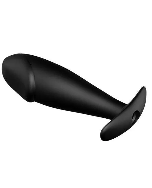 Pretty Love Vibrating Penis Shaped Butt Plug Black Liaoyang Baile Health Care Produ Anal