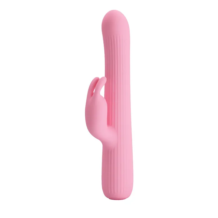 Pretty Love Vibrators Pretty Love Julian Vibrating Rotating Rabbit Vibrator Pink