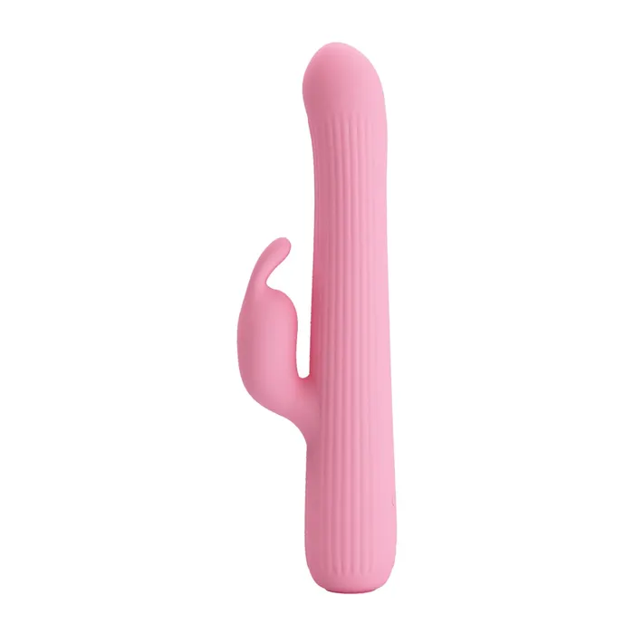 Pretty Love Vibrators Pretty Love Julian Vibrating Rotating Rabbit Vibrator Pink