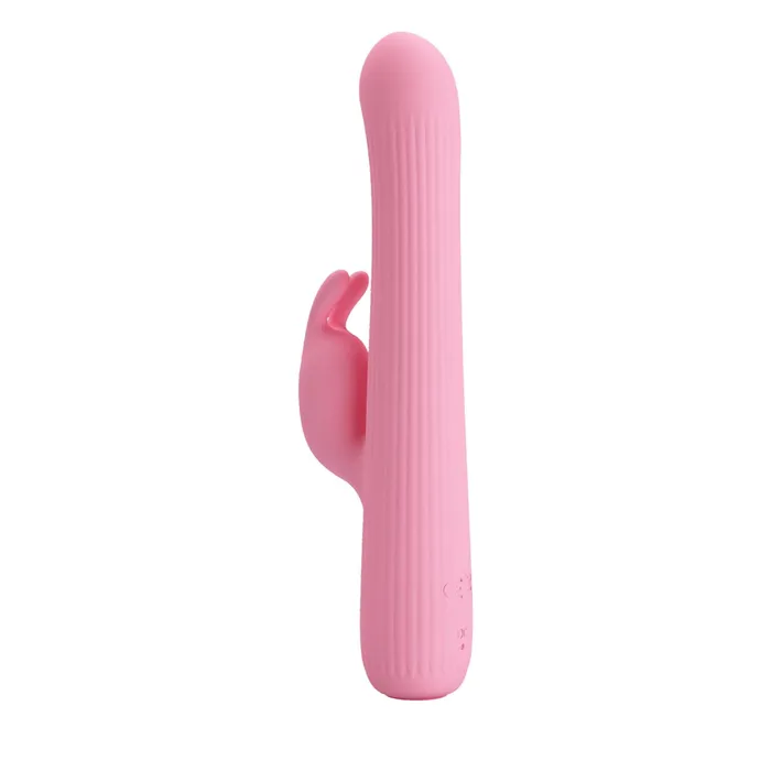 Pretty Love Vibrators Pretty Love Julian Vibrating Rotating Rabbit Vibrator Pink