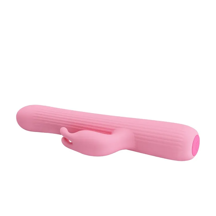Pretty Love Vibrators Pretty Love Julian Vibrating Rotating Rabbit Vibrator Pink