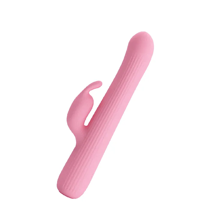 Pretty Love Vibrators Pretty Love Julian Vibrating Rotating Rabbit Vibrator Pink