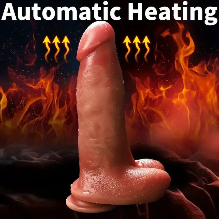 propinkup Female Sex Toys 944in Thick Realistic Dildo Thrusting Vibrating Heating GSpot Dildos with Strong Suction Cup Remote Control