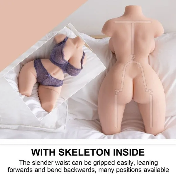 propinkup Male Sex Toys Rosman Realistic Sex Doll 1794lb 3D Double Chanel US Stock Available Only