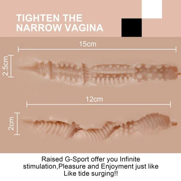 propinkup Male Sex Toys Rosman Realistic Sex Doll 1794lb 3D Double Chanel US Stock Available Only