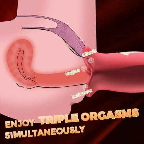 propinkup Pressb 10 Biting 10 Vibrating Modes Stimulate Nipple Clitoral Women Vibrator Female Sex Toys