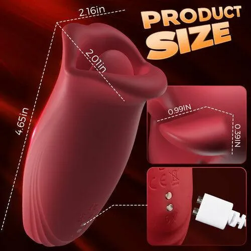 propinkup Pressb 10 Biting 10 Vibrating Modes Stimulate Nipple Clitoral Women Vibrator Female Sex Toys