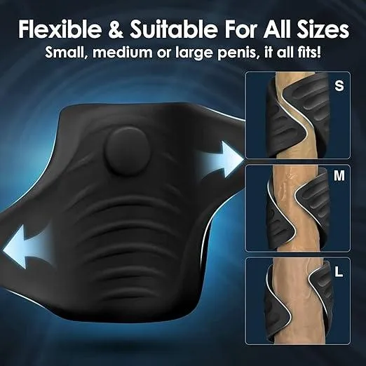 propinkup QUINCY APP Control Penis Training Vibrator 9 Vibration Modes Penis Sleeve Male Sex Toys