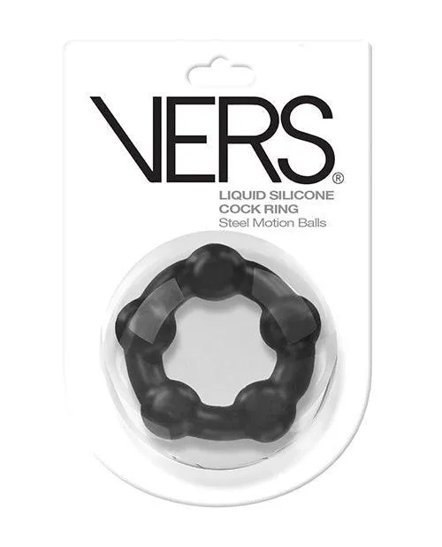 Rascal Video LLC Male Sex Toys Vers Mobon Ball Cock Ring Black