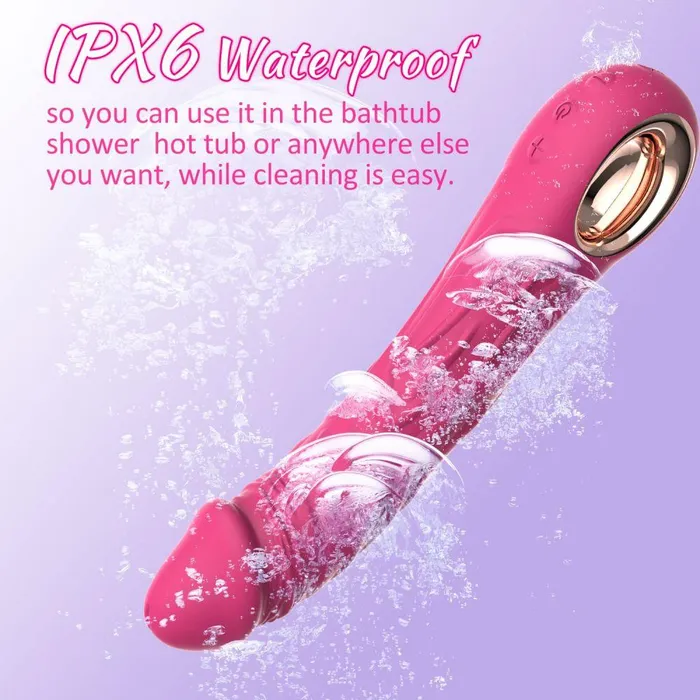 Realistic Dildo Vibrator with 10 Powerful Vibration Modes propinkup Female Sex Toys