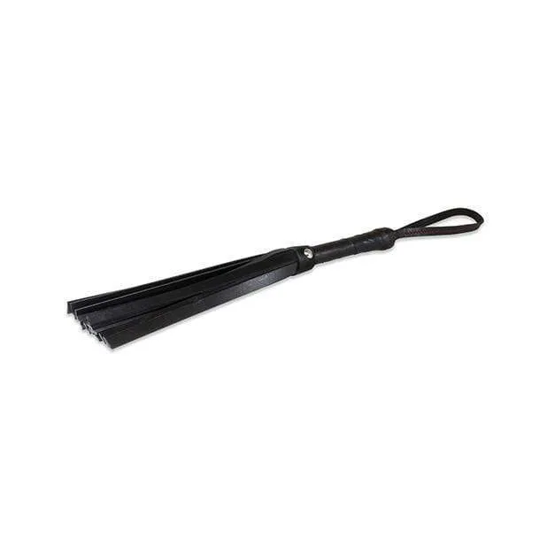 Restraints Sultra Leather Sultra Leather Sultra Lambskin Flogger 13 Black