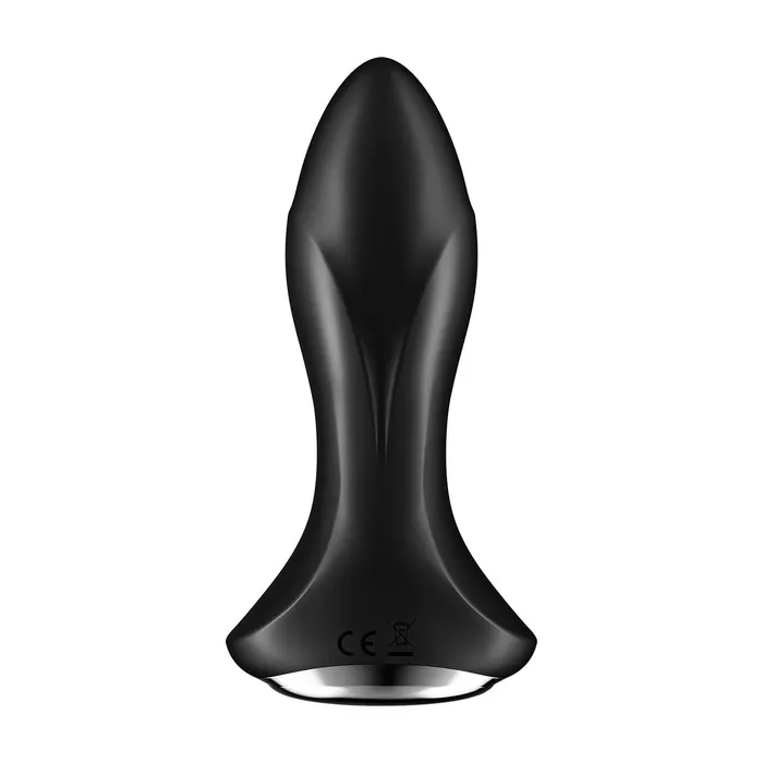Satisfyer Rotator Plug 1 AppControlled Anal Plug Vibrator Black Satisfyer Anal