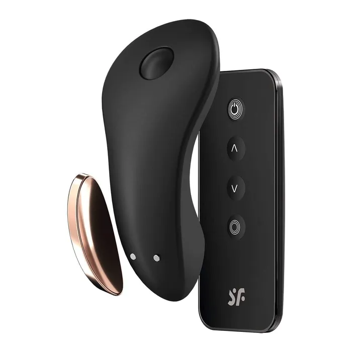 Satisfyer Satisfyer Little Secret AppControlled Panty Vibrator with Remote Control Black Female Sex Toys