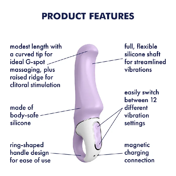 Satisfyer Vibrators Satisfyer Charming Smile Rabbit Vibrator Purple
