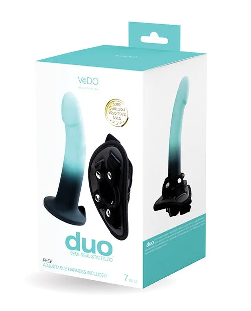 Savvy Co Female Sex Toys VeDO Duo Silicone Dildo wHarness