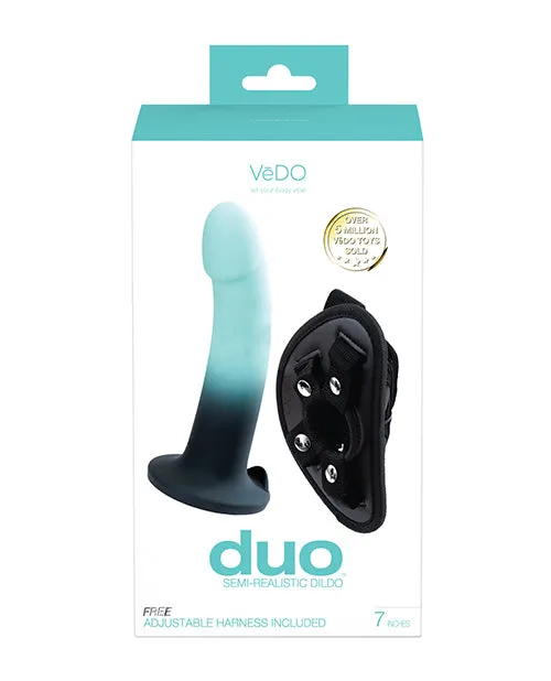 Savvy Co Female Sex Toys VeDO Duo Silicone Dildo wHarness