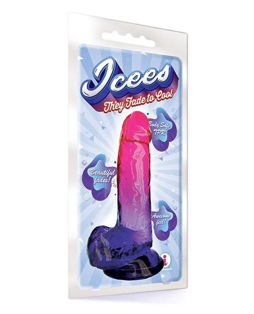 Shades Jelly Tpr Gradient Dong Large Icon Brands INC Dildos